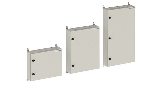 Quadro De Distribuição Com Barramento Trifásico - De Sobrepor - Em Chapa De Aço Galvanizado - Para 36 Disjuntores Din - 100 A