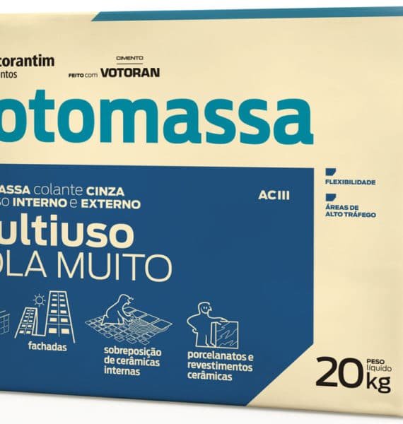 Argamassa Pré Fabricada Multiuso (Revestimento Interno E Externo E Assentamento De Blocos Diversos) - 20 Kg